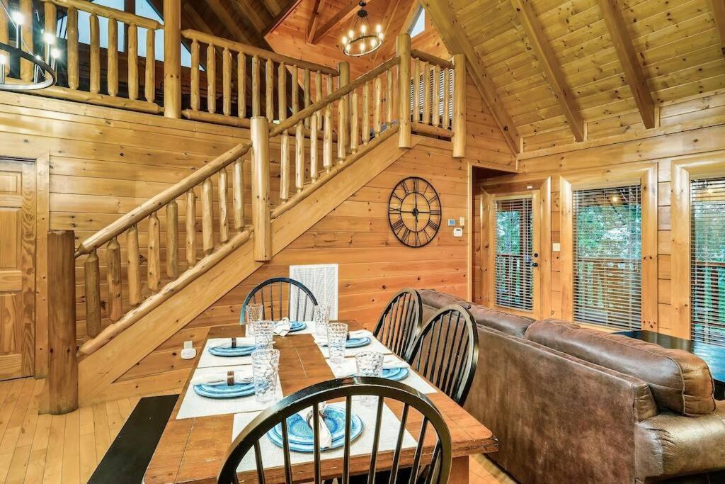 Cabin-N-Smokys! Indoor Resort Pool Views Hot Tub Game Room Sevierville Exteriör bild